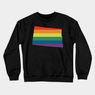 North Dakota State Rainbow Crewneck Sweatshirt